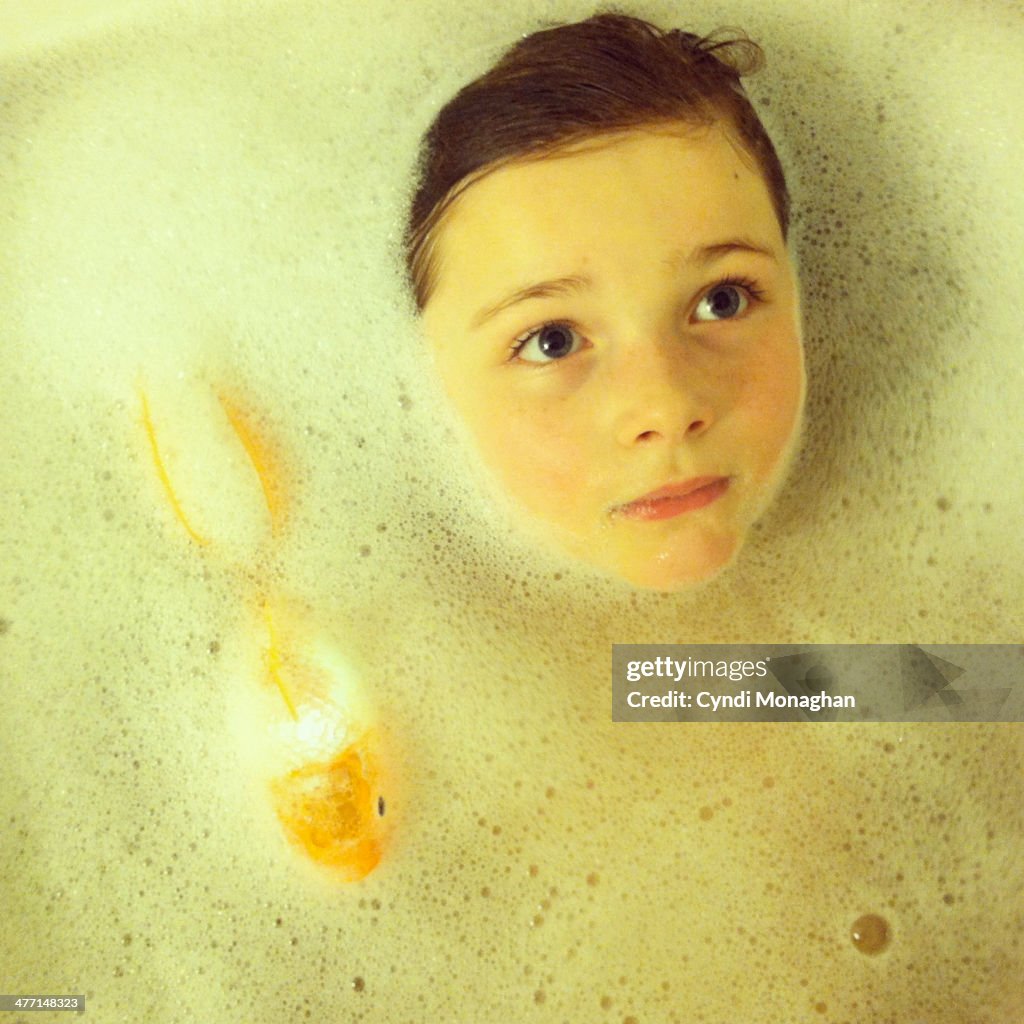 Soap Bubble Bath