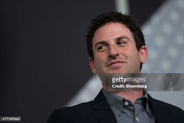 Jared Cohen, director of Google Ideas, smiles while speaking at the South By Southwest Interactive Festival in Austin, Texas, U.S., on Friday, March...