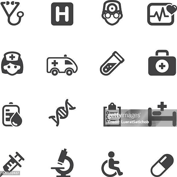ilustraciones, imágenes clip art, dibujos animados e iconos de stock de iconos de medicina y salud silueta 1 - brazo fracturado