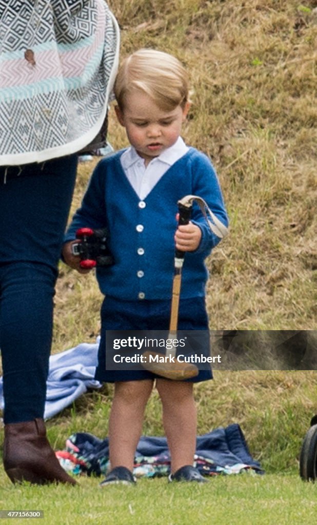 The Duke Of Cambridge And Prince Harry Play In Gigaset Charity Polo Match