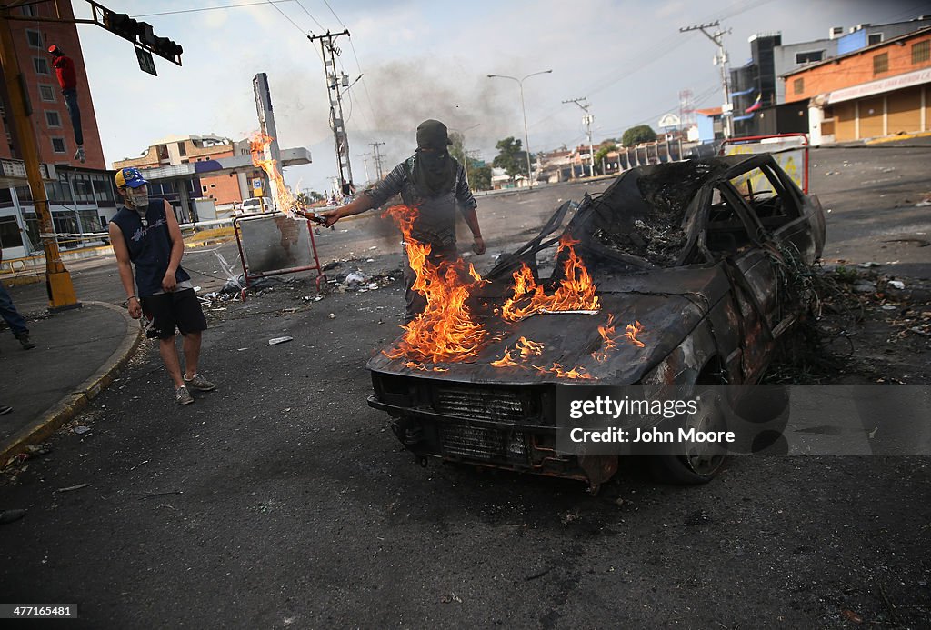 Venezuela Tense As Unrest Over President Maduro's Government Continues