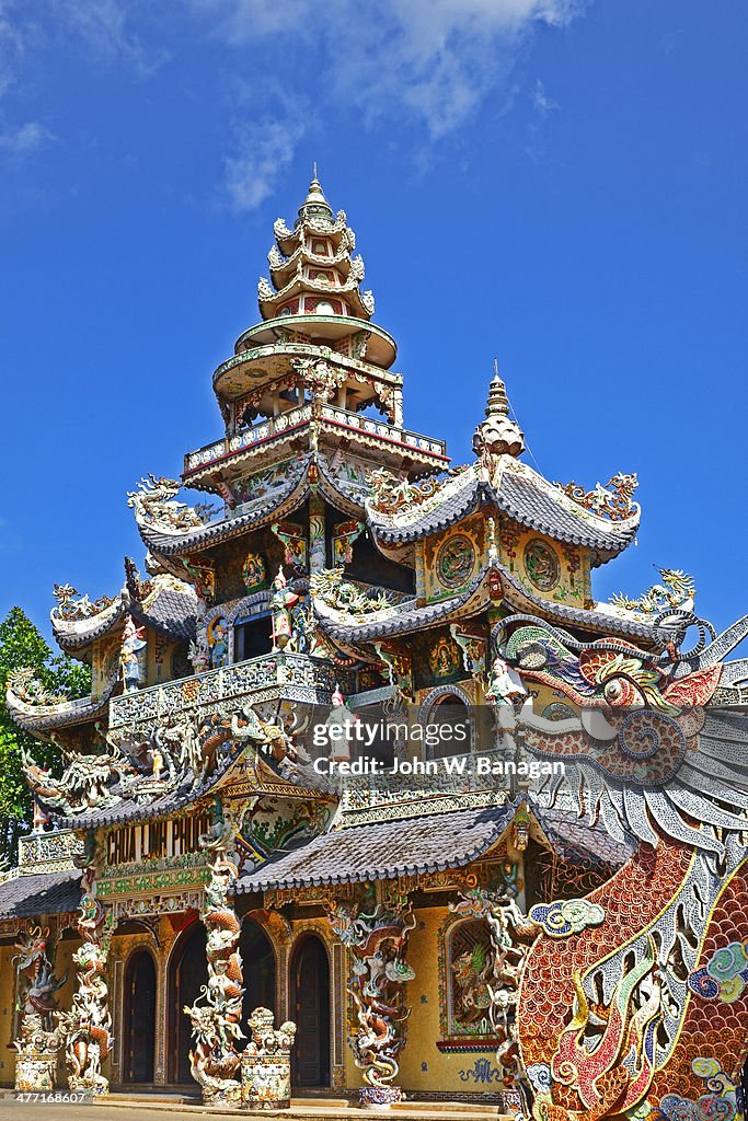 Chua Linh Phuoc temple, Dalat