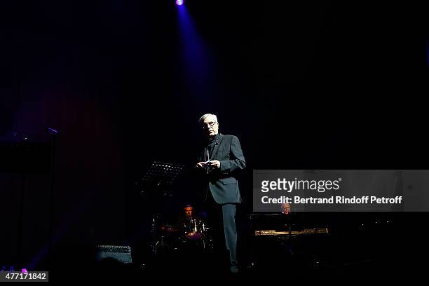 Monseigneur Jean-Michel Di Falco Leandri attends the Farewell Concert of 'les Pretres' at L'Olympia on June 14, 2015 in Paris, France.
