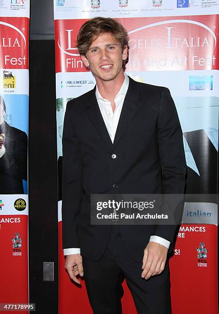Actor Martin Lutz attends the 9th annual Los Angeles Italia Film, Fashion and Art Fest opening night gala at the TLC Chinese 6 Theatres on February...