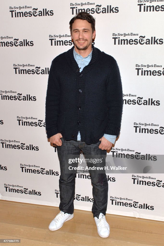 TimesTalks Presents An Evening With James Franco And Chris O'Dowd