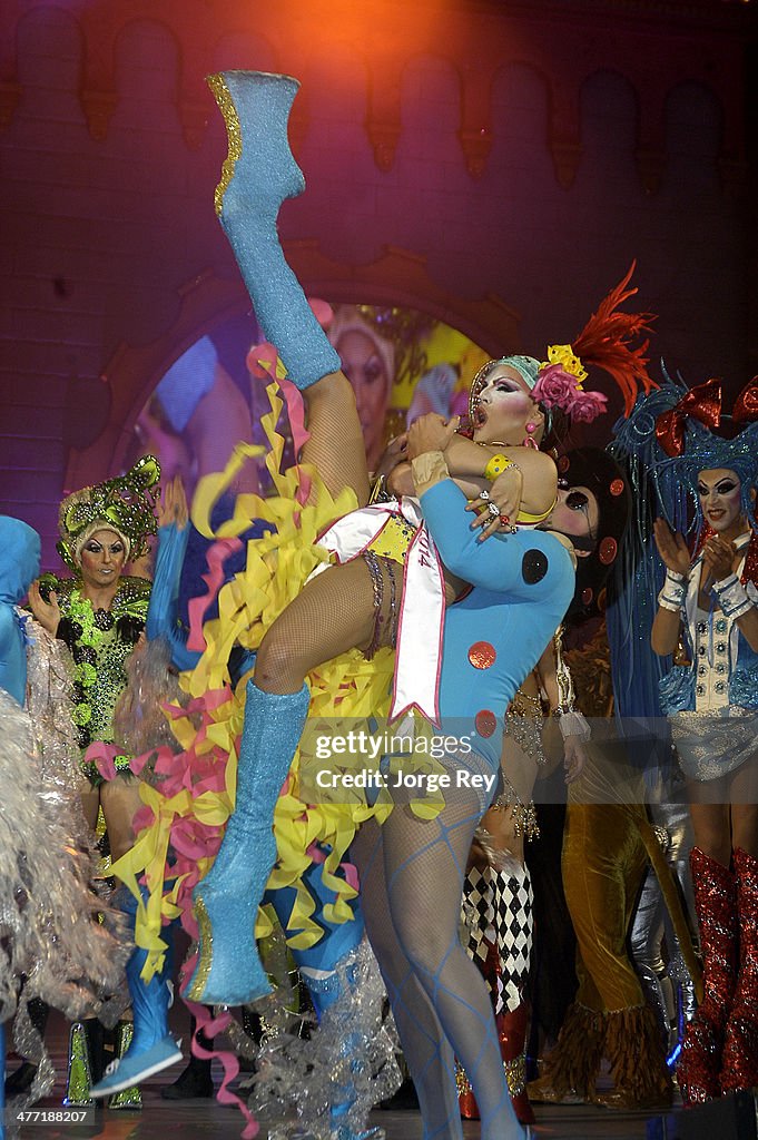 Drag Queen Gala At Las Palmas Carnival 2014