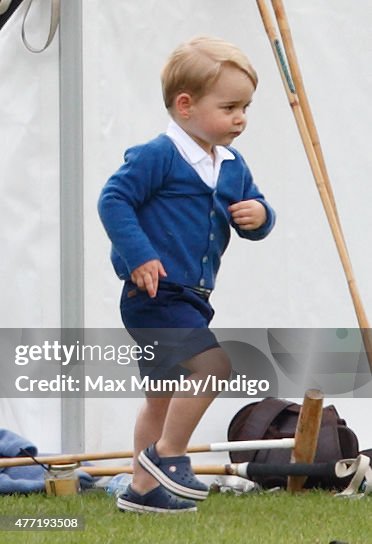 The Duke Of Cambridge And Prince Harry Play In Gigaset Charity Polo Match
