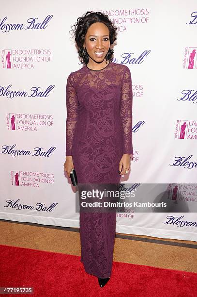 Eunice Omole attends the Endometriosis Foundation of America's 6th annual Blossom Ball hosted by Padma Lakshmi and Tamer Seckin, MD at 583 Park...