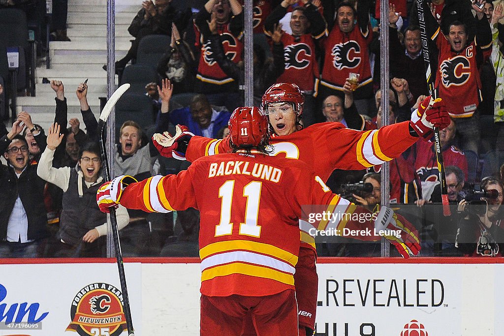 New York Islanders v Calgary Flames