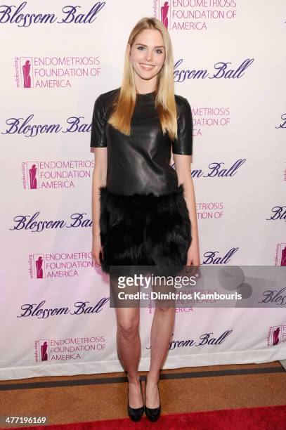 Model Dani Seitz attends the Endometriosis Foundation of America's 6th annual Blossom Ball hosted by Padma Lakshmi and Tamer Seckin, MD at 583 Park...