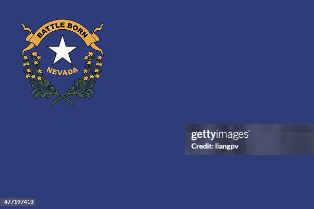 flag of nevada - 內華達州 幅插畫檔、美工圖案、卡通及圖標