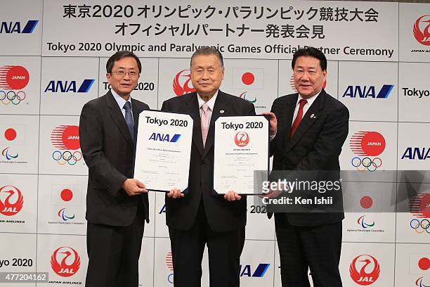 President and CEO of All Nippon Airways Co., Ltd. Osamu Shinobe, President, The Tokyo Organizing Committee of the Olympic and Paralympic Games...