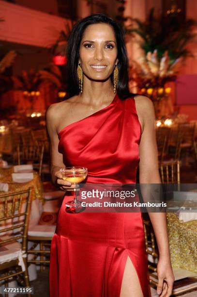 Padma Lakshmi attends the Endometriosis Foundation of America's 6th annual Blossom Ball hosted by Padma Lakshmi and Tamer Seckin, MD at 583 Park...