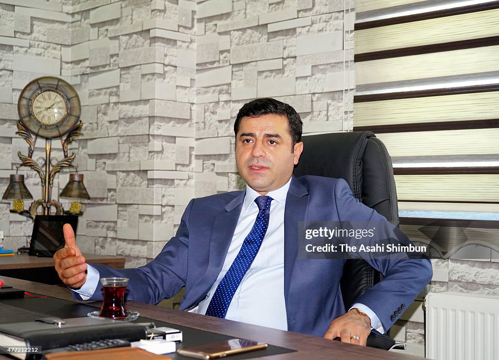 Turkish Peoples' Democratic Party Chairman Selahattin Demirtas Interview
