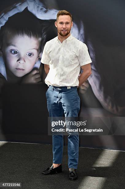 Brian Geraghty attends a photocall for the "Chicago PD" TV series on June 15, 2015 in Monte-Carlo, Monaco.
