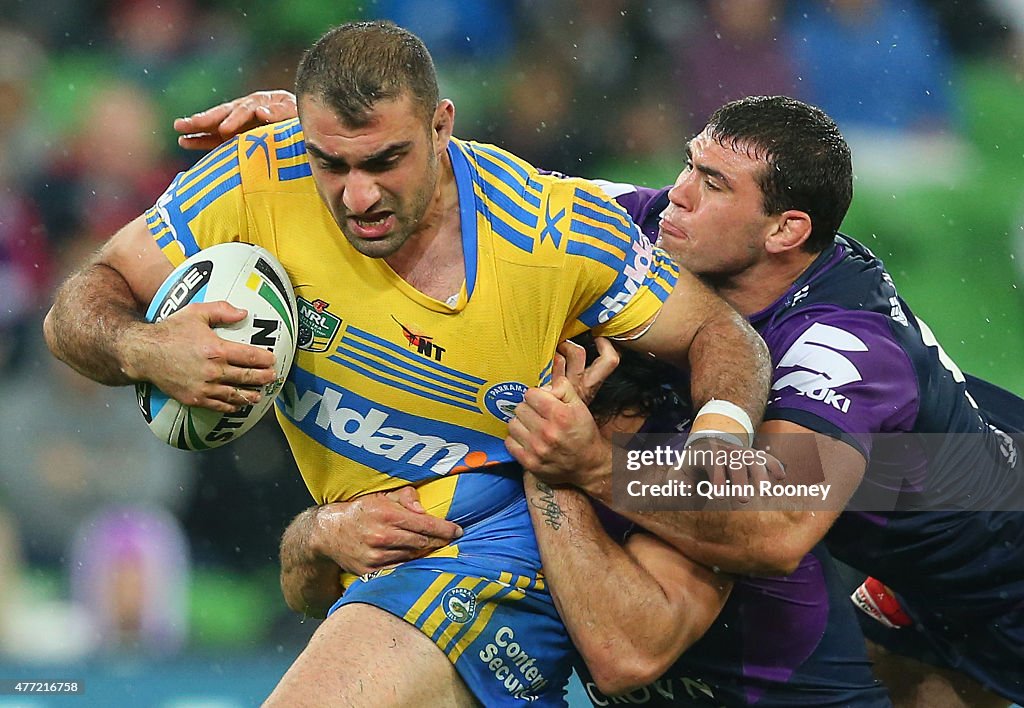 NRL Rd 14 - Storm v Eels