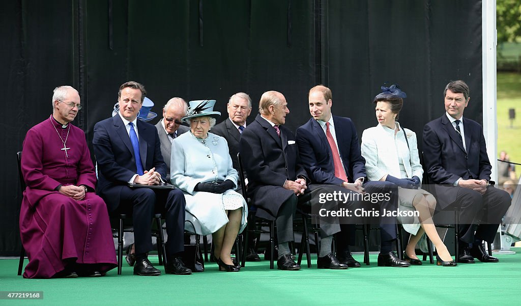 The Queen And Royal Family Mark The 800th Anniversary Of The Magna Carta