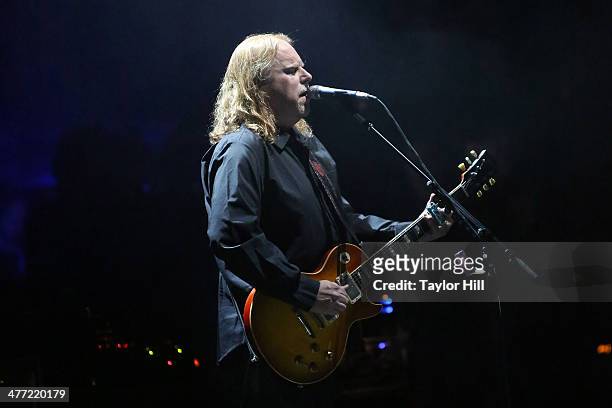 Warren Haynes of The Allman Brothers Band performs at Beacon Theatre on March 7, 2014 in New York City.