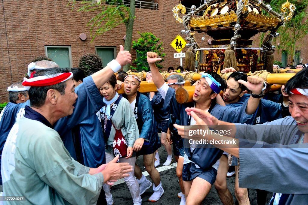 Japanese summer festival