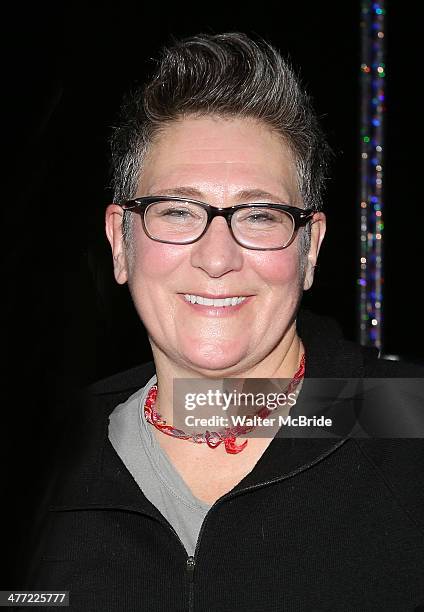 K.d. Lang backstage after a special rare "After Midnight" encore performance of her legendary rendition of the Leonard Cohen classic, "Hallelujah" to...
