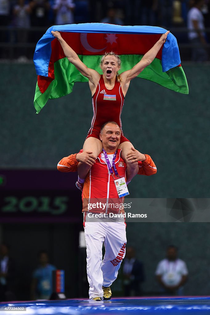 Wrestling Day 3: Baku 2015 - 1st European Games