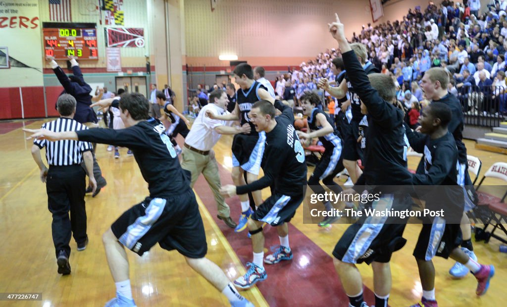 Maryland 4A West region boys' basketball final: Whitman vs. Clarksburg