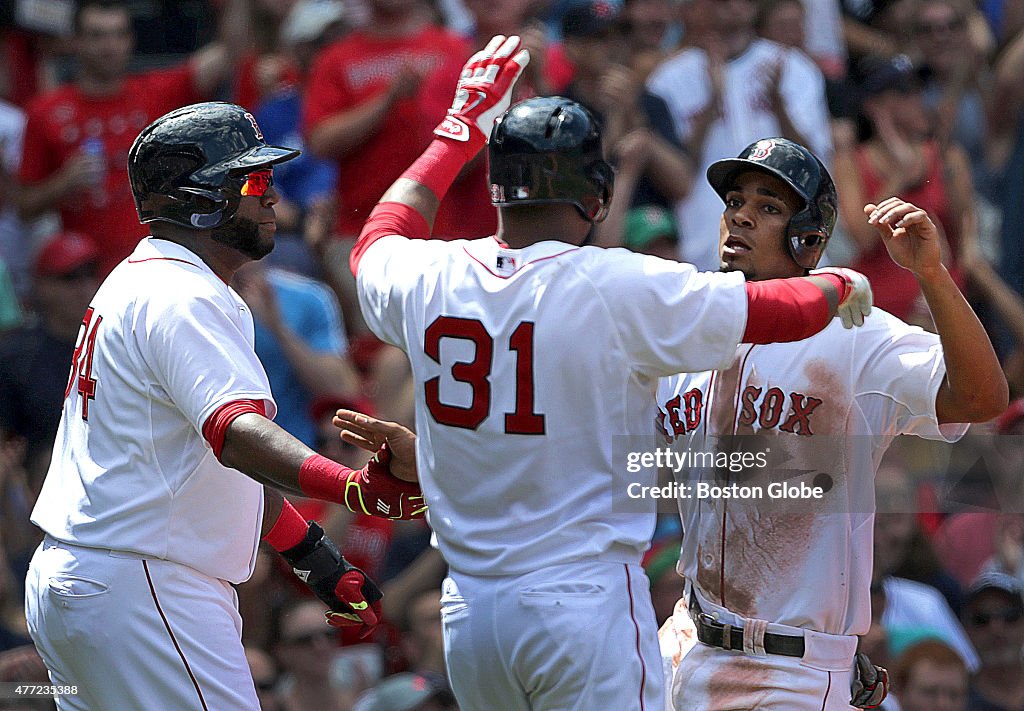 Boston Red Sox Vs. Toronto Blue Jays At Fenway Park