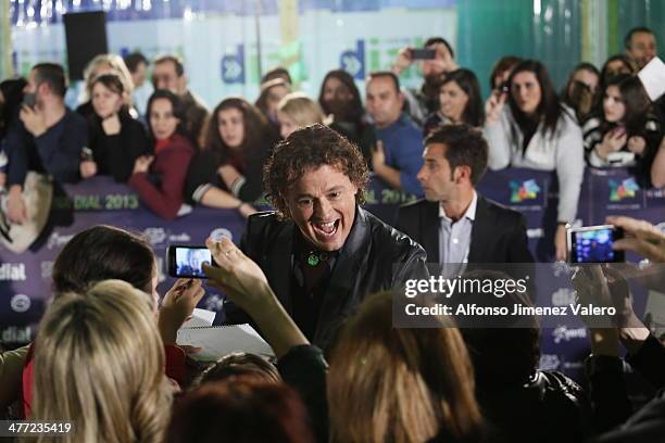 Carlos Vives at Cadena Dial Awards on March 7, 2014 in Valladolid, Spain.