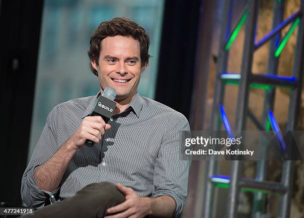 Speaker Series: Bill Hader Discusses His New Film "Inside Out" at AOL Studios In New York on June 15, 2015 in New York City.