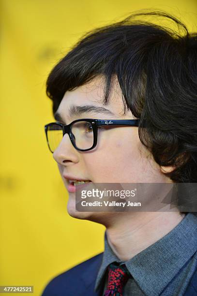 Jared Gilman attends "Elsa and Fred" premiere at Miami International Film Festival at Gusman Center for the Performing Arts on March 7, 2014 in...