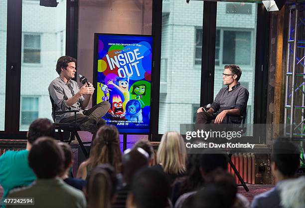 Speaker Series: Bill Hader Discusses His New Film "Inside Out" at AOL Studios In New York on June 15, 2015 in New York City.