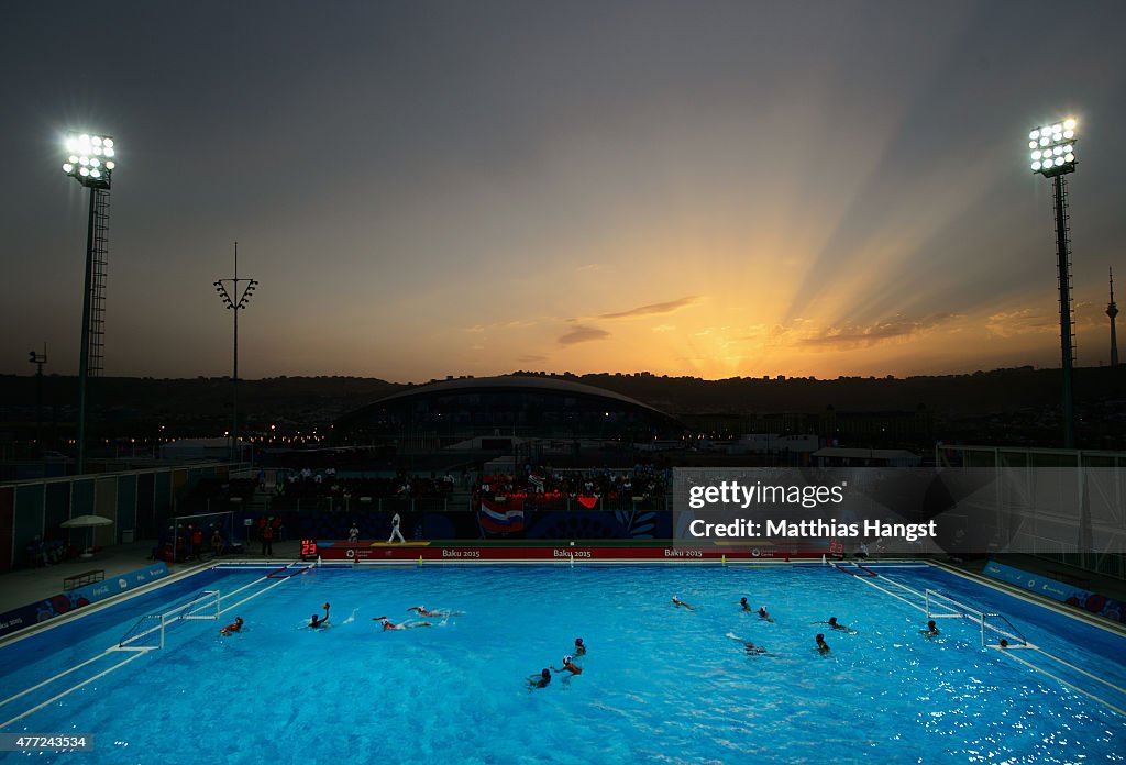 Water Polo - Day 3: Baku 2015 - 1st European Games