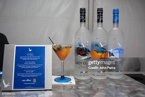 Atmosphere during the Carolina Herrera Fashion Show with GREY GOOSE Vodka at the Cadillac Championship at Trump National Doral on March 7, 2014 in...