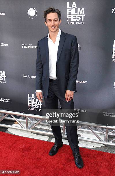 Actor Bobby Campo attends the premiere Of MTV and Dimension TV's 'Scream' at the 2015 Los Angeles Film Festival at Regal Cinemas L.A. Live on June...