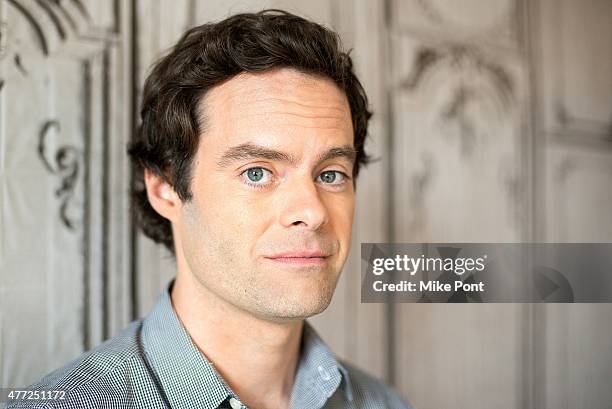 Actor Bill Hader attends the AOL BUILD Speaker Series to discuss his new film "Inside Out" at AOL Studios in New York on June 15, 2015 in New York...