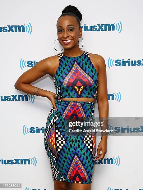 Musician Alaine Laughton visits the SiriusXM Studios on June 15, 2015 in New York City.