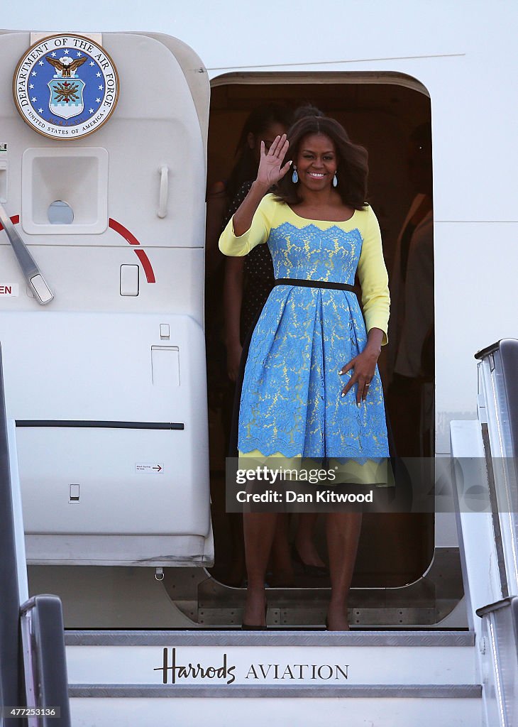 The First Lady Visits London As Part Of Her Let Girls Learn Initiative