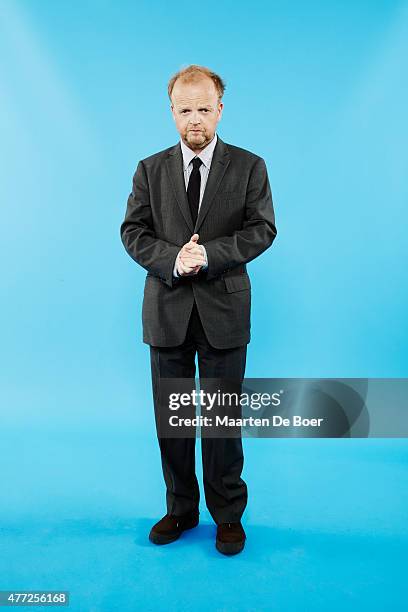 Actor Toby Jones from 'Wayward Pines' poses for a portrait at the TV Guide portrait studio at San Diego Comic Con for TV Guide Magazine on July 24,...