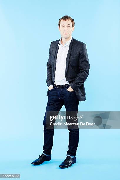 Actor Tobias Menzies from 'Outlander' poses for a portrait at the TV Guide portrait studio at San Diego Comic Con for TV Guide Magazine on July 24,...