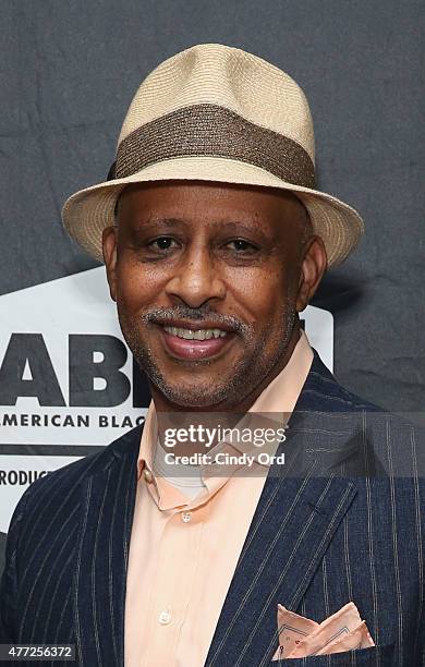 Ruben Santiago-Hudson attends American Black Film Festival - Men Of TNT Panel at the Hilton New York on June 12, 2015 in New York City. 25591_001...