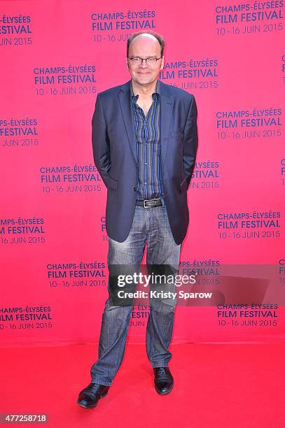 Jean-Pierre Ameris attends the 'Une famille a louer' Premiere during the 4th Champs Elysees Film Festival at Publicis Cinemas on June 15, 2015 in...