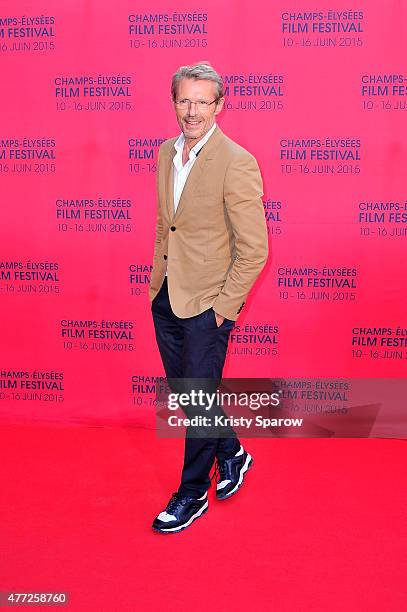 Lambert Wilson attends the 'Une famille a louer' Premiere during the 4th Champs Elysees Film Festival at Publicis Cinemas on June 15, 2015 in Paris,...