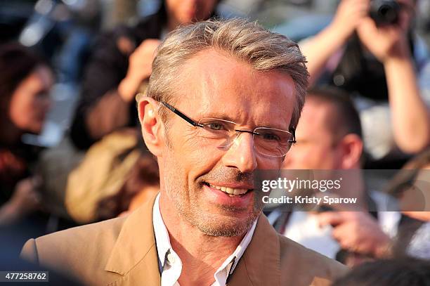 Lambert Wilson attends the 'Une famille a louer' Premiere during the 4th Champs Elysees Film Festival at Publicis Cinemas on June 15, 2015 in Paris,...