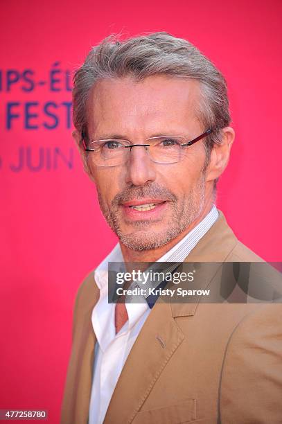 Lambert Wilson attends the 'Une famille a louer' Premiere during the 4th Champs Elysees Film Festival at Publicis Cinemas on June 15, 2015 in Paris,...