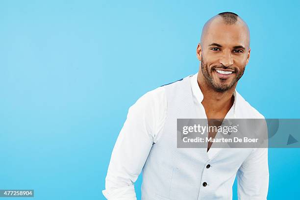 Actor Ricky Whittle from 'The 100' poses for a portrait at the TV Guide portrait studio at San Diego Comic Con for TV Guide Magazine on July 24, 2014...