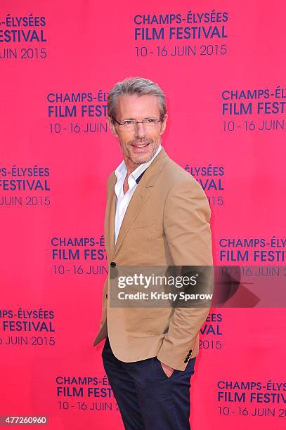 Lambert Wilson attends the 'Une famille a louer' Premiere during the 4th Champs Elysees Film Festival at Publicis Cinemas on June 15, 2015 in Paris,...