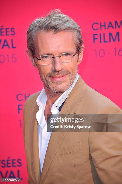 Lambert Wilson attends the 'Une famille a louer' Premiere during the 4th Champs Elysees Film Festival at Publicis Cinemas on June 15, 2015 in Paris,...