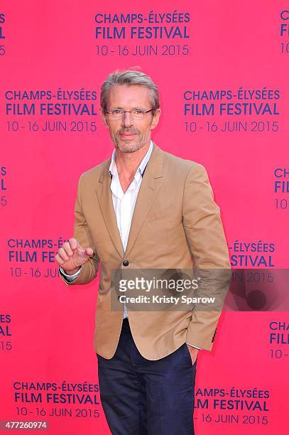 Lambert Wilson attends the 'Une famille a louer' Premiere during the 4th Champs Elysees Film Festival at Publicis Cinemas on June 15, 2015 in Paris,...