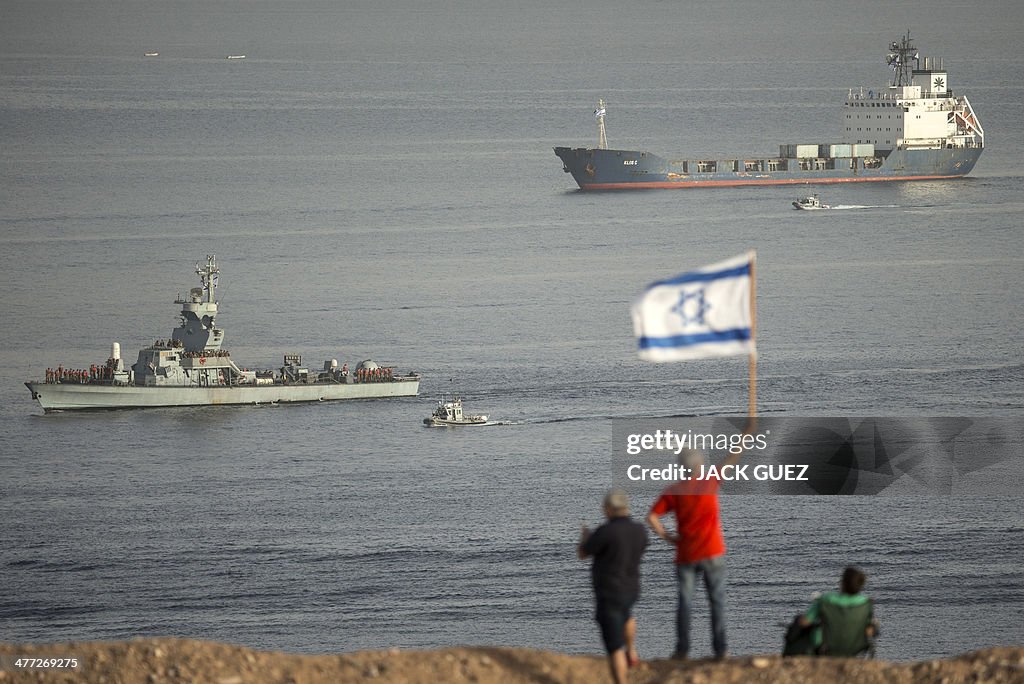 ISRAEL-PALESTINIAN-CONFLICT-IRAN-WEAPONRY