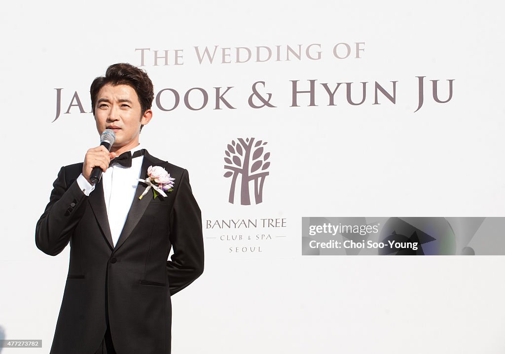 Ahn Jae-Wook and Choi Hyun-Ju Wedding